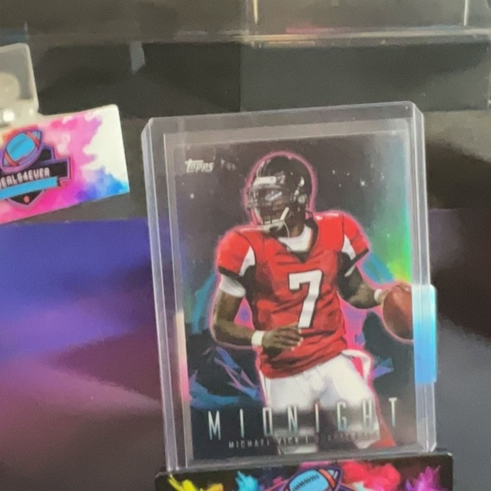 Topps Midnight Michael Vick Holo